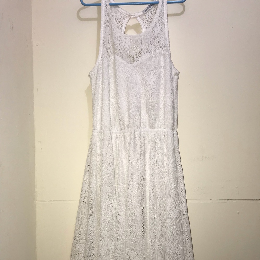 White dress